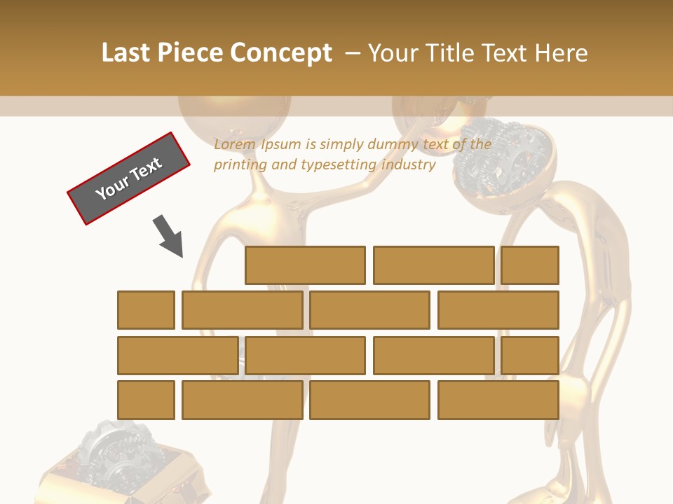Concept Character Replace PowerPoint Template