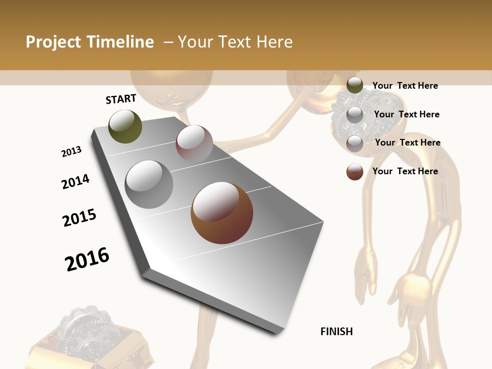 Concept Character Replace PowerPoint Template