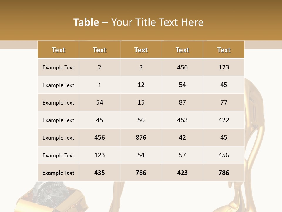 Concept Character Replace PowerPoint Template