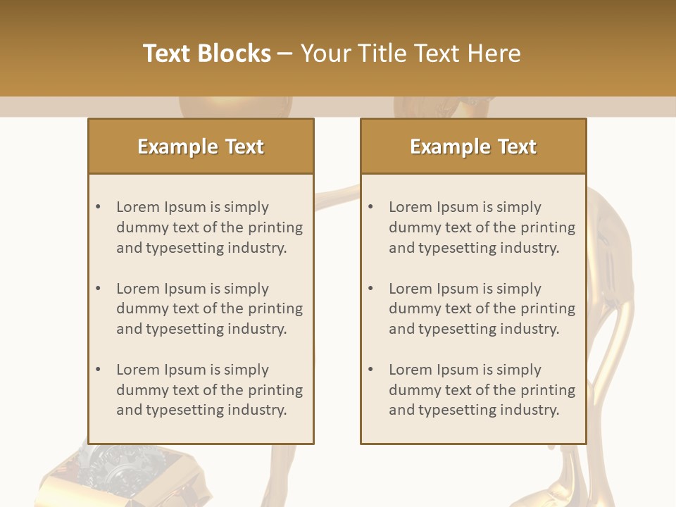 Concept Character Replace PowerPoint Template
