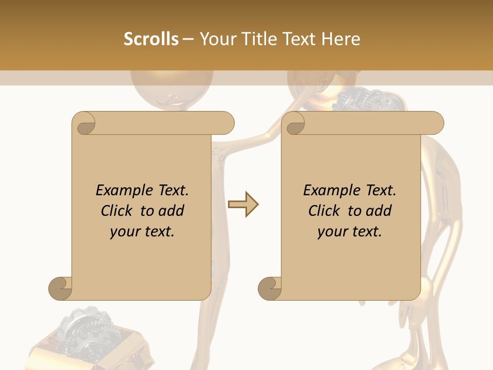 Concept Character Replace PowerPoint Template