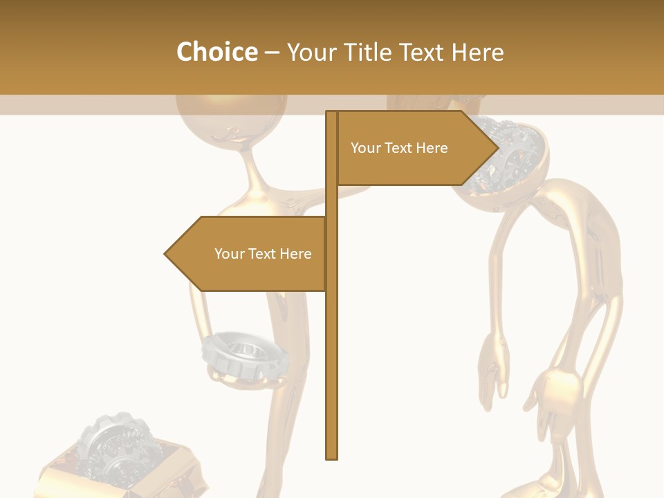 Concept Character Replace PowerPoint Template
