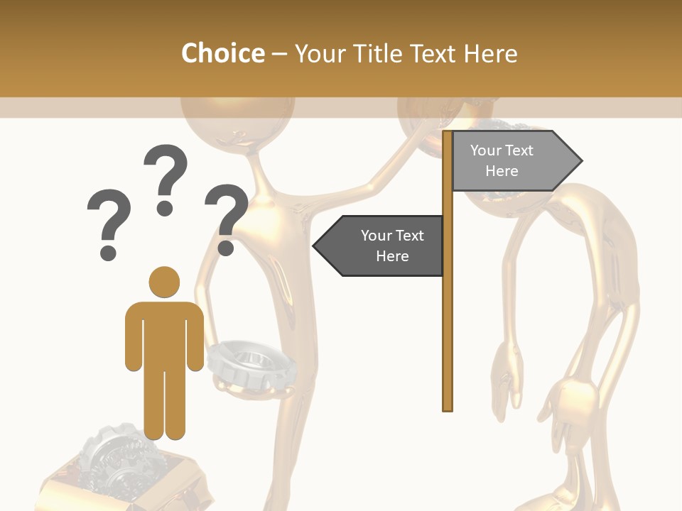 Concept Character Replace PowerPoint Template