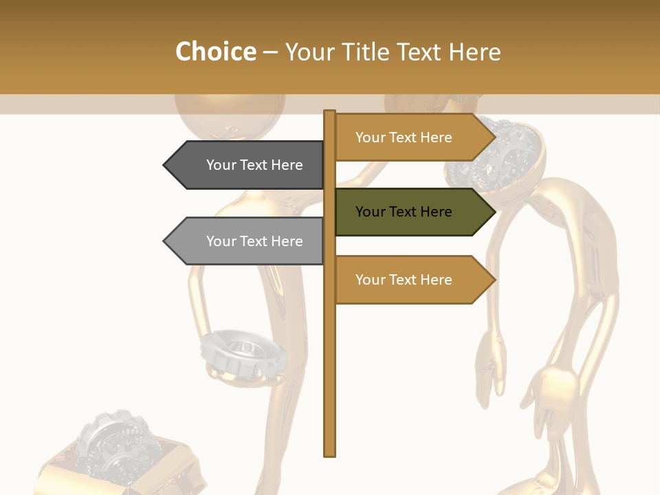 Concept Character Replace PowerPoint Template