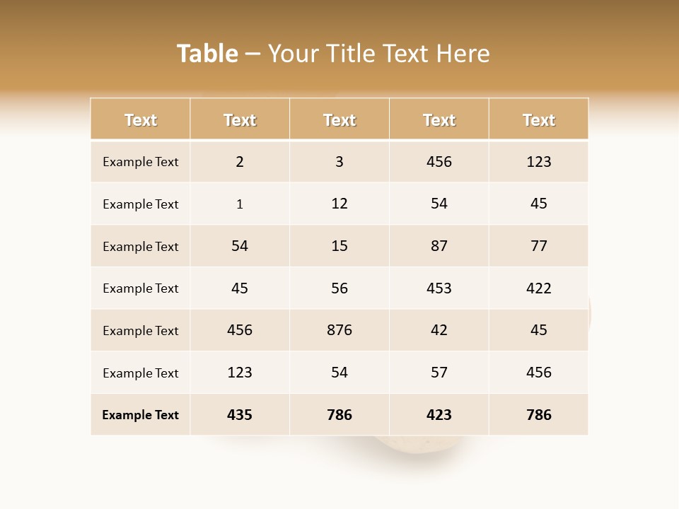 Food Heap Root PowerPoint Template
