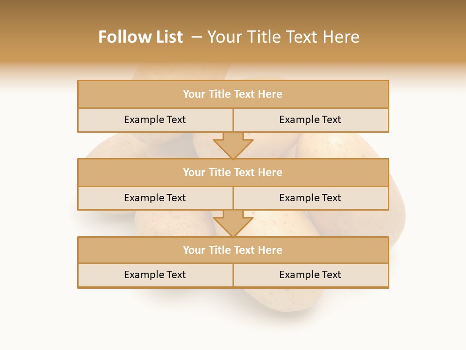 Food Heap Root PowerPoint Template