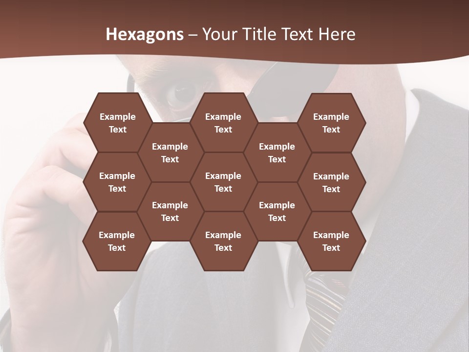 Troubled Boss Person PowerPoint Template