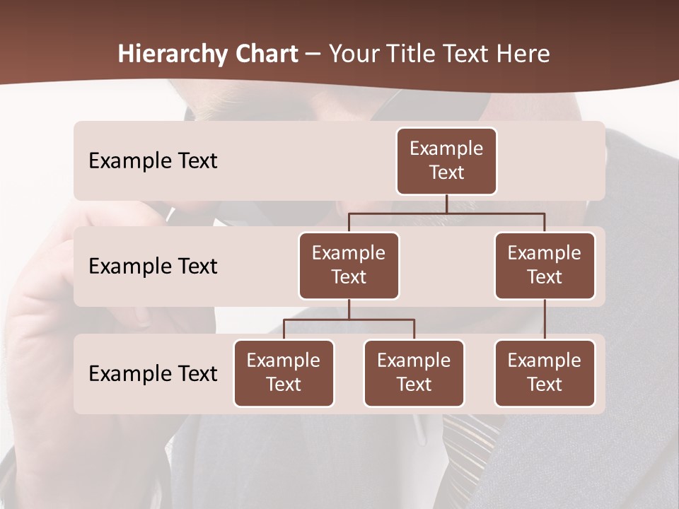 Troubled Boss Person PowerPoint Template