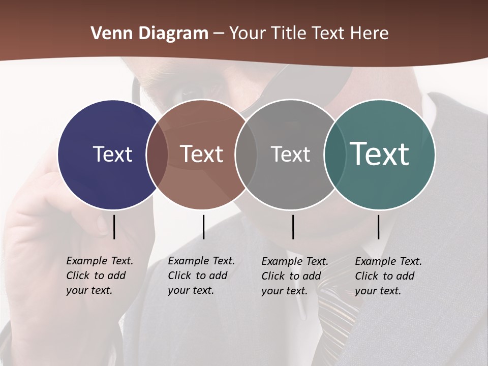 Troubled Boss Person PowerPoint Template