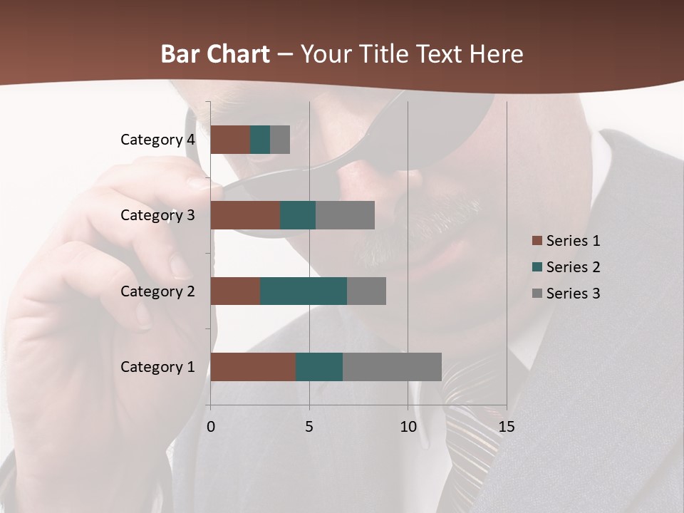 Troubled Boss Person PowerPoint Template