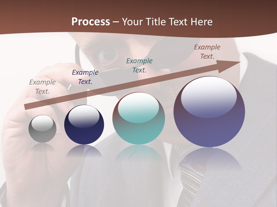 Troubled Boss Person PowerPoint Template