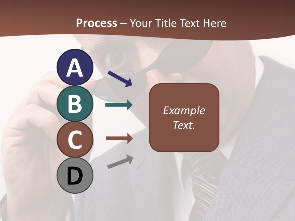Troubled Boss Person PowerPoint Template