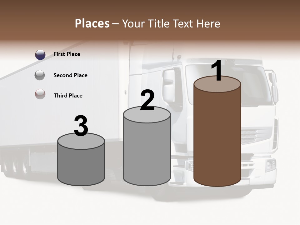 Transporter Transportation High PowerPoint Template