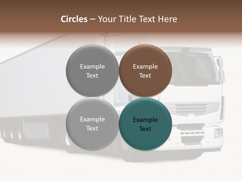 Transporter Transportation High PowerPoint Template