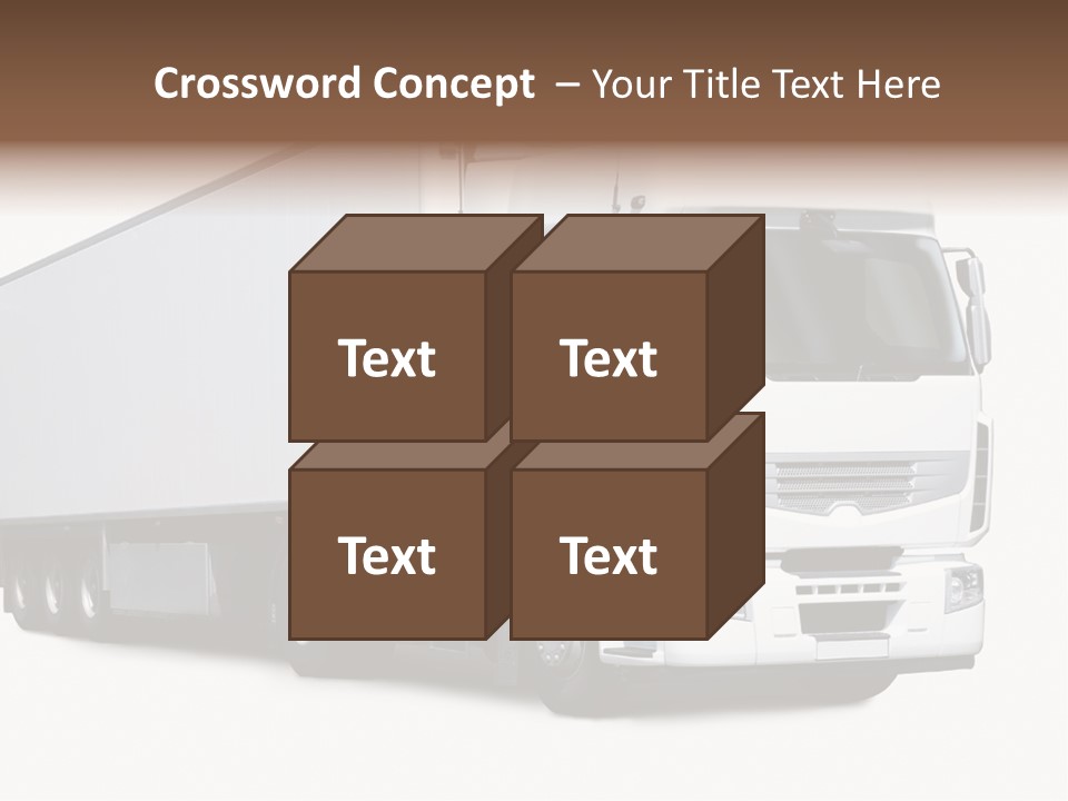 Transporter Transportation High PowerPoint Template