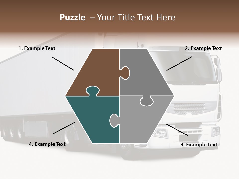 Transporter Transportation High PowerPoint Template