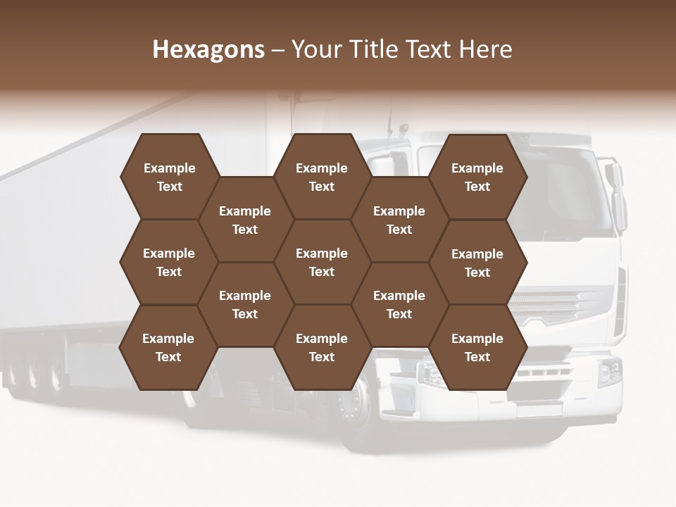 Transporter Transportation High PowerPoint Template