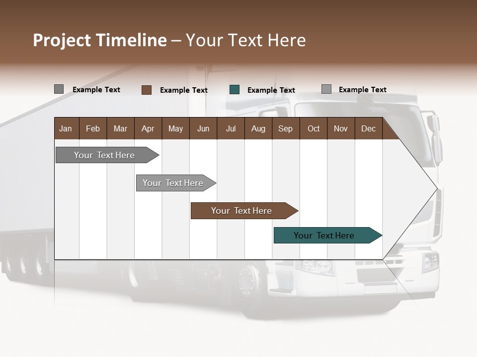 Transporter Transportation High PowerPoint Template