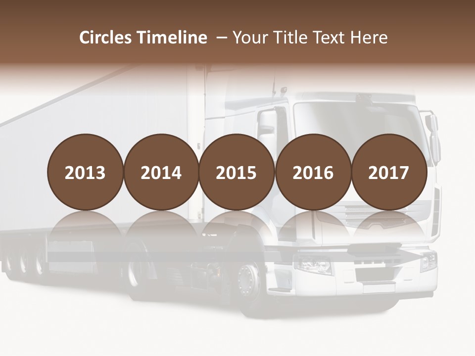 Transporter Transportation High PowerPoint Template