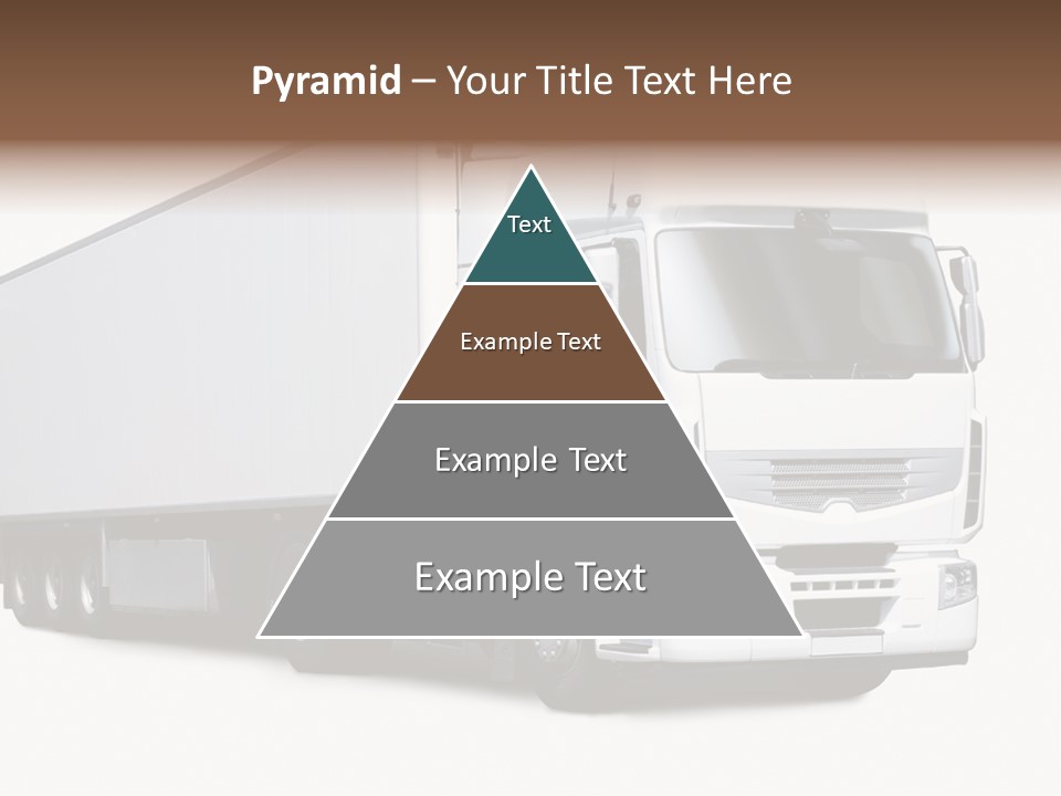 Transporter Transportation High PowerPoint Template