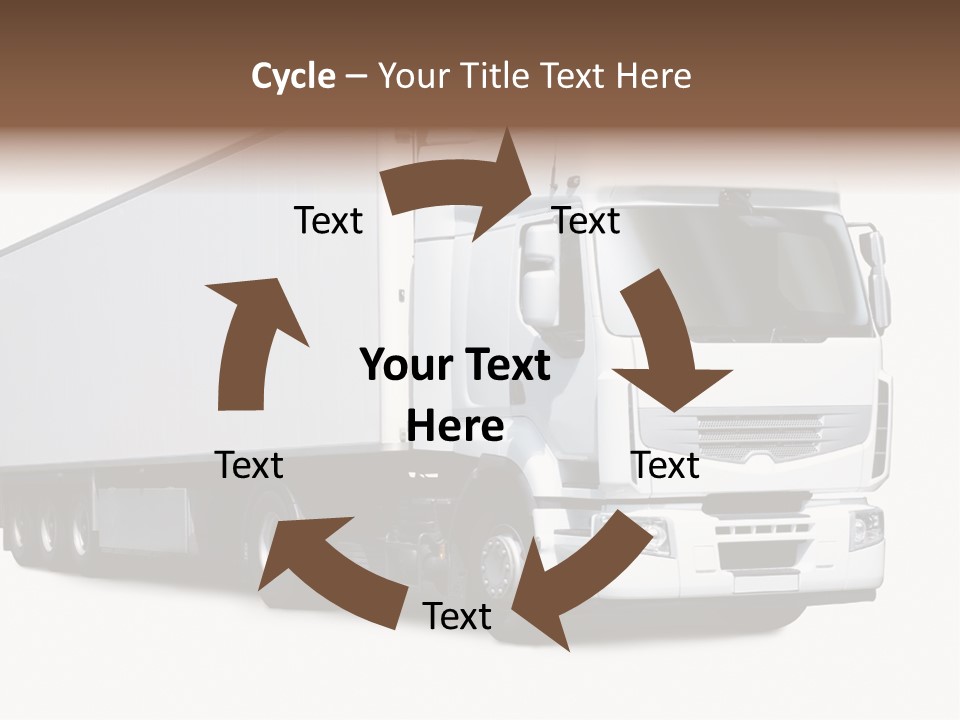 Transporter Transportation High PowerPoint Template