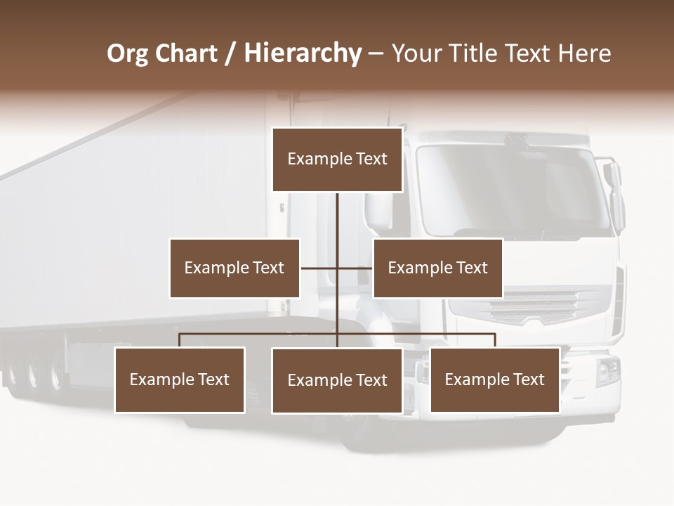 Transporter Transportation High PowerPoint Template