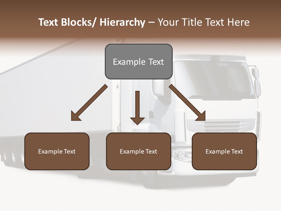 Transporter Transportation High PowerPoint Template