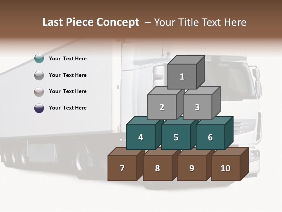 Transporter Transportation High PowerPoint Template