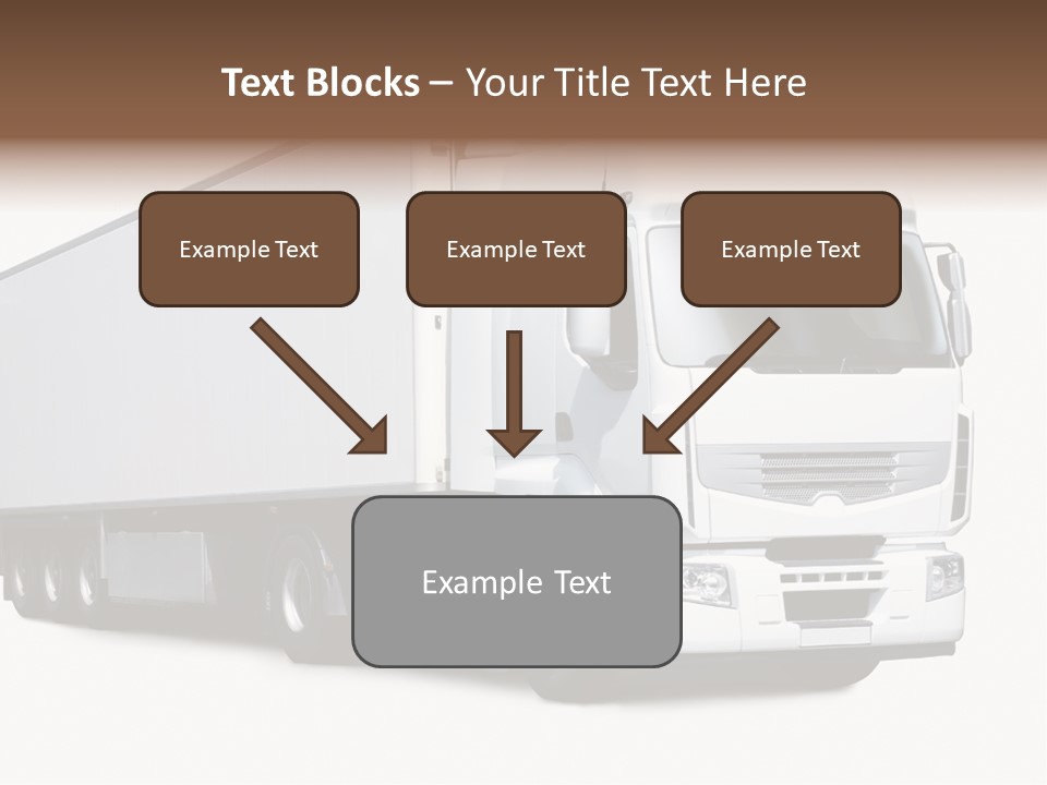 Transporter Transportation High PowerPoint Template