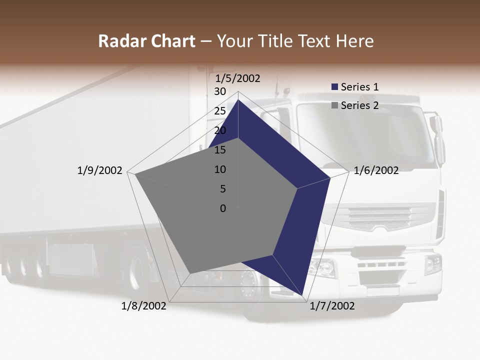 Transporter Transportation High PowerPoint Template