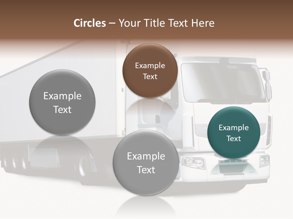 Transporter Transportation High PowerPoint Template