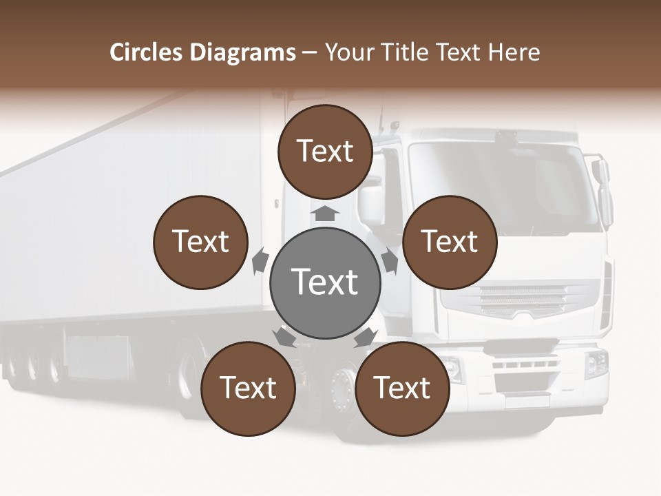 Transporter Transportation High PowerPoint Template