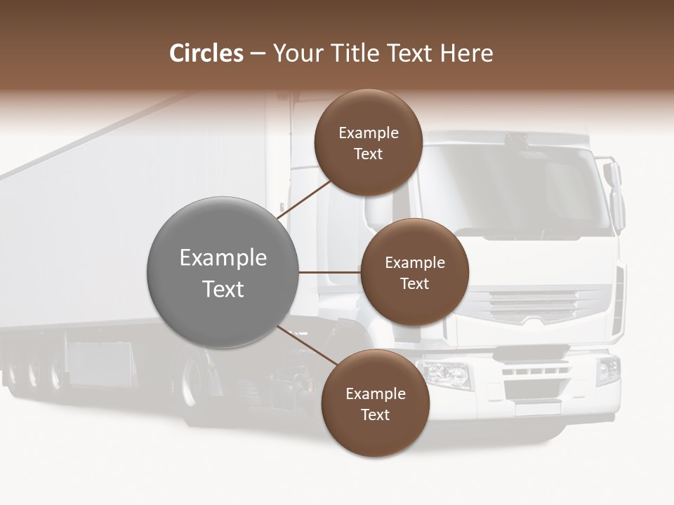 Transporter Transportation High PowerPoint Template