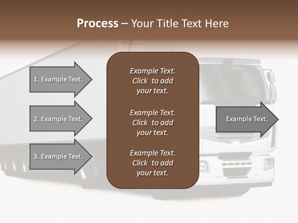 Transporter Transportation High PowerPoint Template