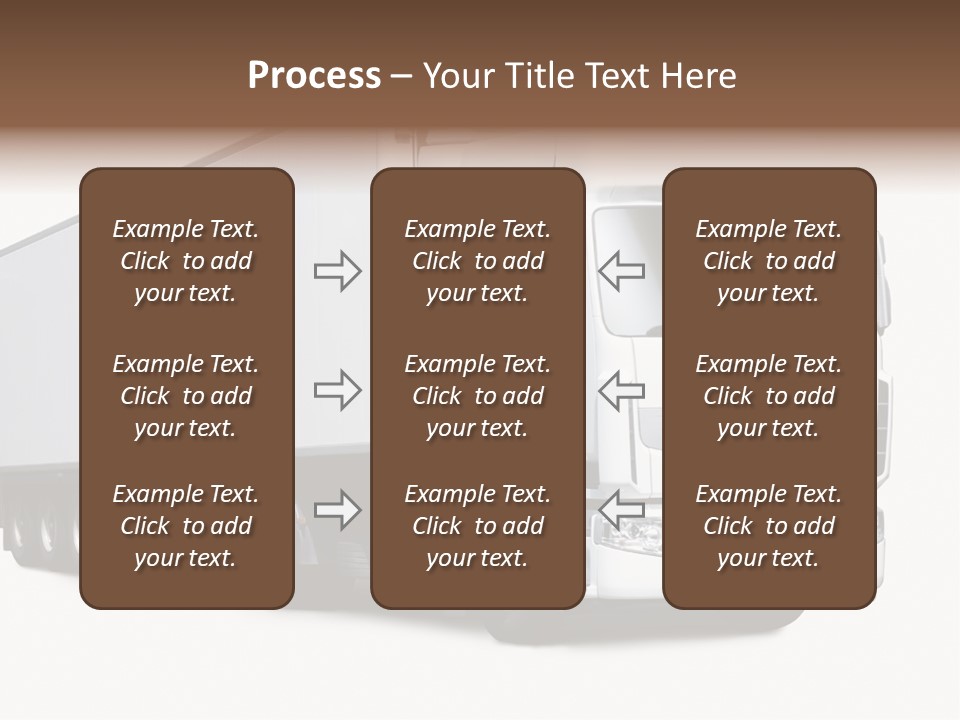 Transporter Transportation High PowerPoint Template