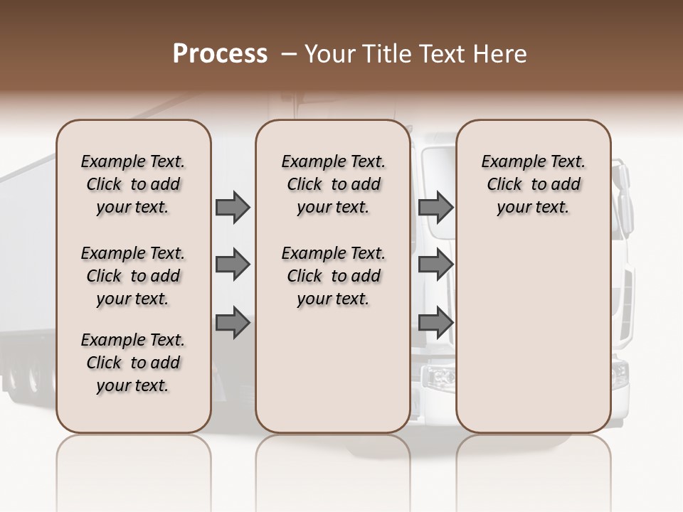 Transporter Transportation High PowerPoint Template