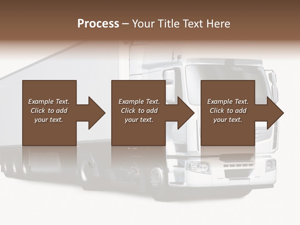 Transporter Transportation High PowerPoint Template