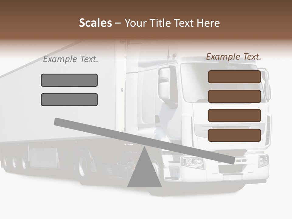 Transporter Transportation High PowerPoint Template