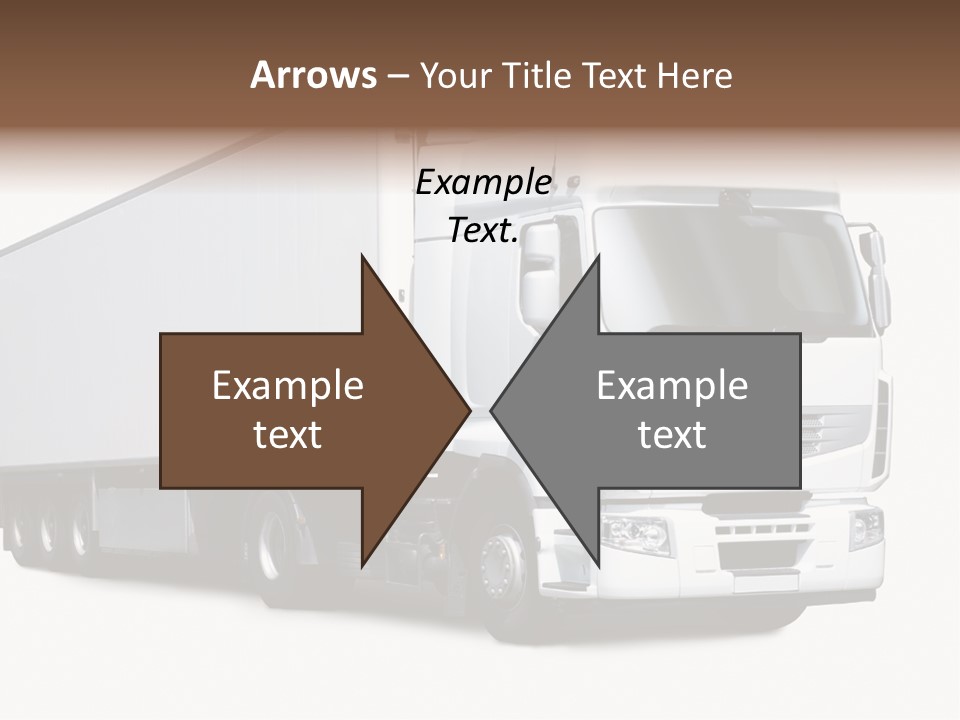 Transporter Transportation High PowerPoint Template