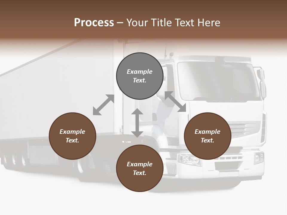 Transporter Transportation High PowerPoint Template