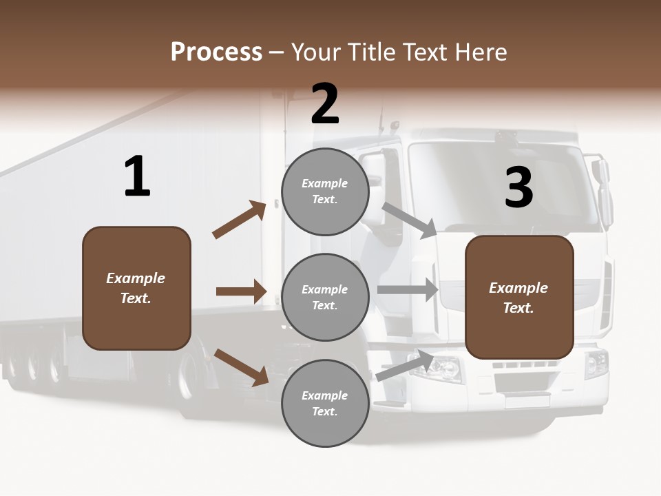 Transporter Transportation High PowerPoint Template