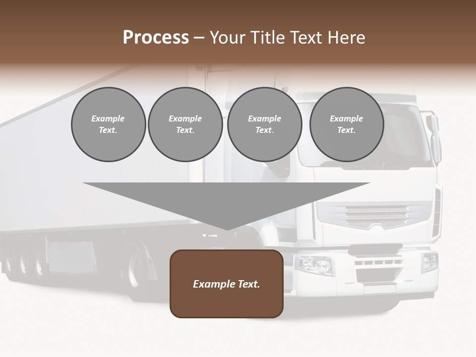 Transporter Transportation High PowerPoint Template