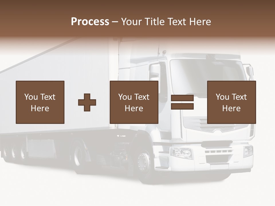 Transporter Transportation High PowerPoint Template