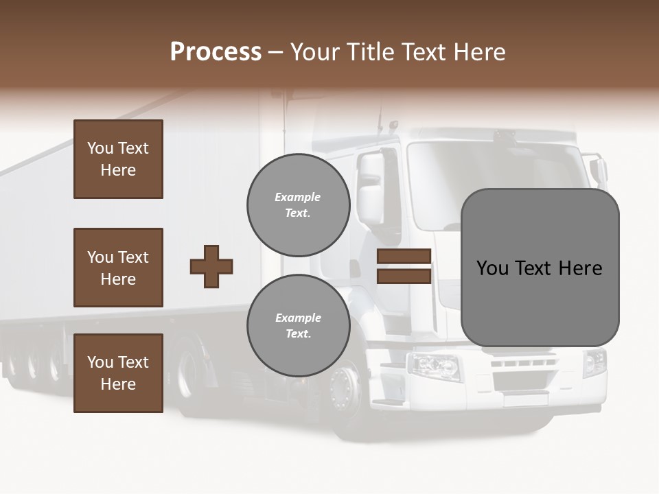 Transporter Transportation High PowerPoint Template