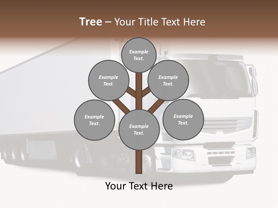 Transporter Transportation High PowerPoint Template