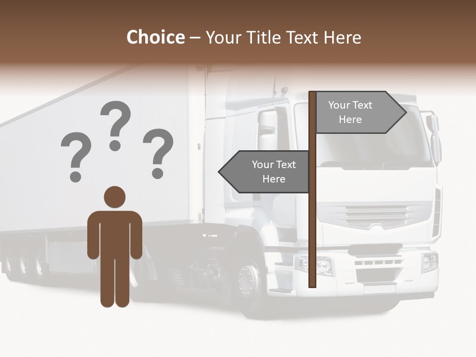 Transporter Transportation High PowerPoint Template