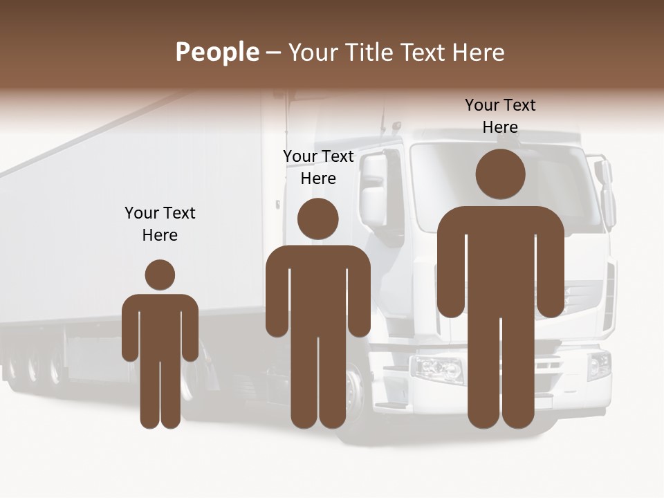 Transporter Transportation High PowerPoint Template