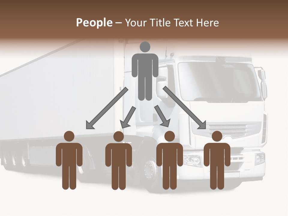 Transporter Transportation High PowerPoint Template