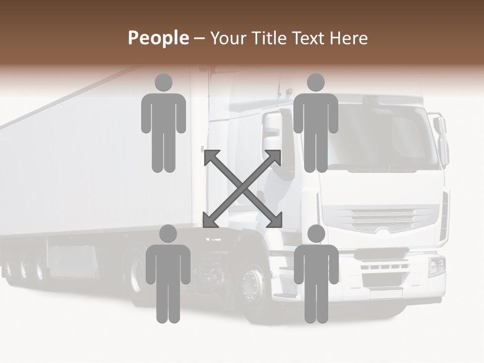 Transporter Transportation High PowerPoint Template