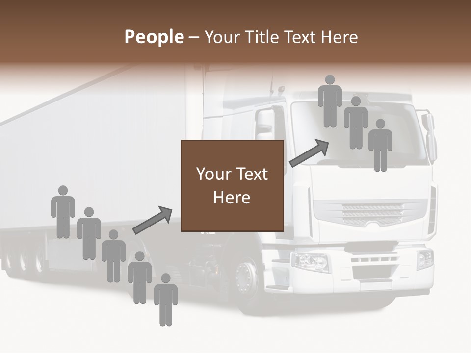 Transporter Transportation High PowerPoint Template